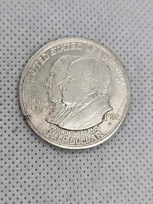 1923 S Monroe Doctrine Centennial Commemorative Silver Half Dollar - Image 1 of 3