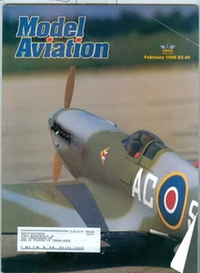 MODEL AVIATION Magazine February 1996 Hero 40 RC twin boom pusher Joel Cimmino - Picture 1 of 2