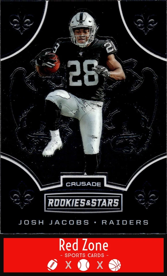 2019 Panini Rookies & Stars - #CS-JJ Josh Jacobs NM. - Image 1 of 2