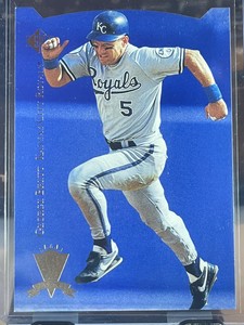 GEORGE BRETT Die Cut Gold Salute Card - 1995 Upper Deck SP #3 KANSAS CITY ROYALS