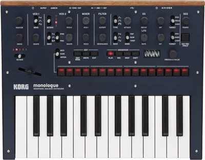 Korg Monologue BL Analog Synthesizer Monophonic 25-keys 　New - Image 1 of 4