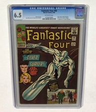 Fantastic Four #50 CGC 6.5 KEY! (Silver Surfer battles Galactus!) 1966 Marvel