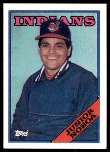 1988 Topps Junior Noboa Baseball Cards #503