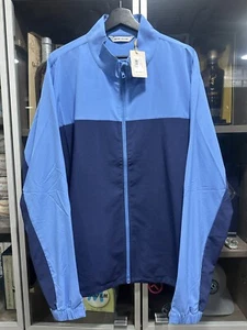 NWT Peter Millar Golf Dunes Jacket Mens Sport Blue Navy sz XL - Picture 1 of 4