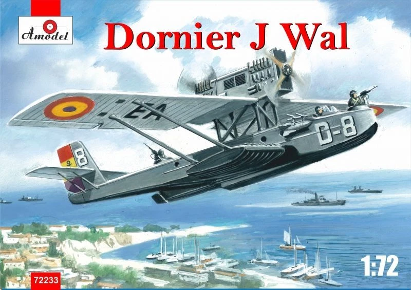 Amodel 72233 - 1:72 Dornier Do.J Wal Spagna - Nuovo - Immagine 1 di 1