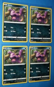 4x Ekans 033/073 Pokemon card Champion's Path common NM - Picture 1 of 1