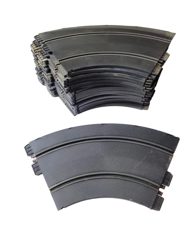 Coche Ranura Carretera Internacional 1/32 De Colección Años 60 Pista Curva 20 Piezas Foto 1 de 4