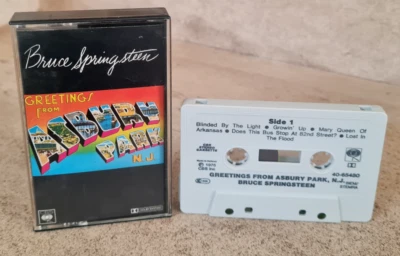 cassette (K7) Bruce Springsteen – Greetings From Asbury Park N.J.  (1980) - Photo 1/4
