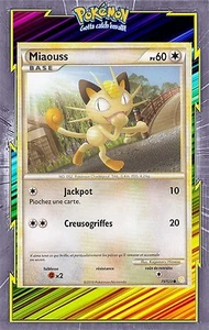 Miaouss - HS:HeartGold SoulSilver - 75/123 - Carte Pokemon Française - Picture 1 of 1