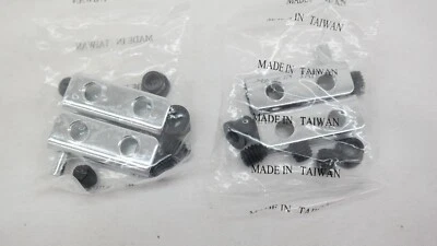 Stainless Steel Glass Door Pivot Hinges Pack of 2 - Image 1 of 4