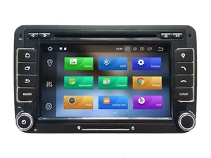 Pantalla táctil 7" gps multimedia Android 9 VW Volkswagen Golf Passat Touran Eos - Imagen 1 de 9