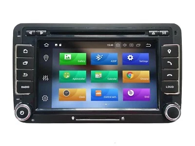 Pantalla táctil 7" gps multimedia Android 9 VW Volkswagen Golf Passat Touran Eos - Imagen 1 de 4