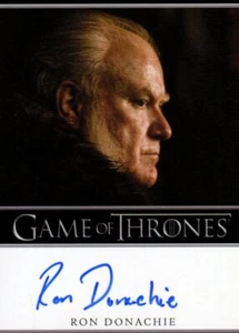 Game of Thrones Season 3 Ron Donachie as Ser Rodrik Cassel Autograph Card - Picture 1 of 2
