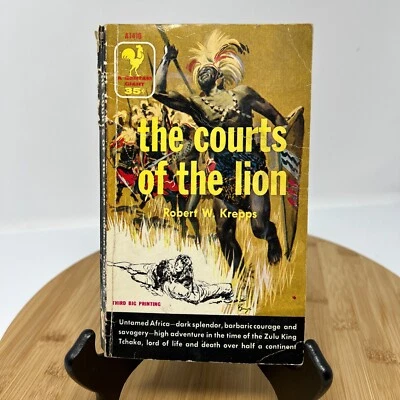 The Courts Of The Lion By Robert W. Krepps PB 1956 New Edition 2nd Printing - Image 1 of 4