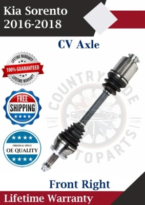 Nuevo eje CV delantero derecho OE para Kia Sorento 2016-2018 garantía de por vida Foto 1 de 4