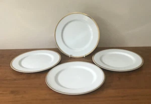 Sheffield Regency Gold Dinner Plates X 4 Fine Vintage Porcelain Made In Japan - Picture 1 of 4