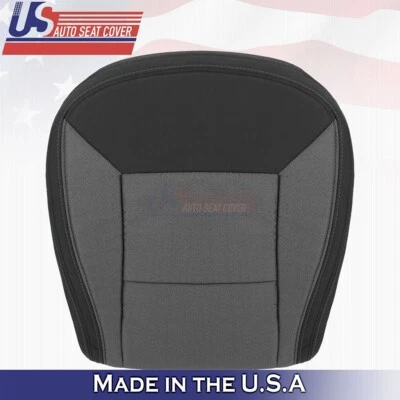 2018 to 2024 For Dodge Ram ProMaster 2500 Driver Lower CLOTH Seat Cover Gray - Image 1 of 4