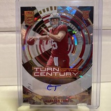 2023 ELITE TURN OF THE CENTURY AUTO BLACK 1/1 CLAYTON TUNE RC CARDINALS