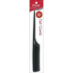 Annie #16 Rat Tail Comb Black - Picture 1 of 1