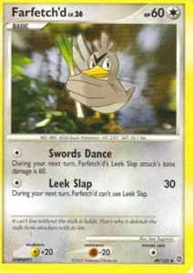 2x (pok-SW-049) Farfetchd (U) Pokemon D&P Secret Wonders Card # 49 - Picture 1 of 1