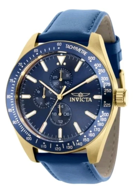 Invicta Men's 45mm Aviator Model 38977 in One Slot Case with tags
