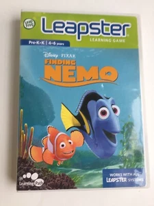 Leap Frog 2008 Leapster Disney Pixar Finding Nemo Learning Path 4-6 años preescolar - Imagen 1 de 4