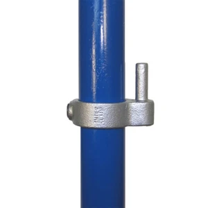 Abrazadera de llave 140-D48 - Bisagra de puerta 48 mm 140 48 D Abrazaderas de tubo de andamio para tubería de acero - Imagen 1 de 2