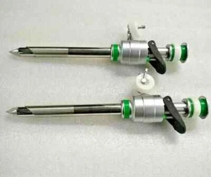 Laparoscopic Trocar Cannula Obstetrics & Gynecology Instruments kit 10mm 2Pc - Picture 1 of 8