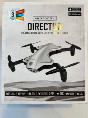 Drone plegable Protocol Director con cámara HD de transmisión en vivo Foto 1 de 4