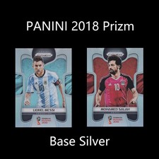 Panini Prizm 2018 FOOTBALL SOCCER CARD BASE SILVER