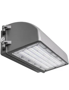 Amptonica LED Full Cutoff Wall Pack, 70W(600W Eqv.) 8,400LM 5000K with Dusk - Picture 1 of 4