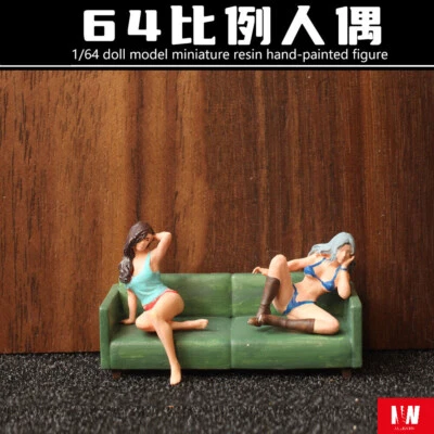 Diorama 1/64 Car Garage Figure Model Street Building Doll Scene Accessory Props - Image 1 of 4