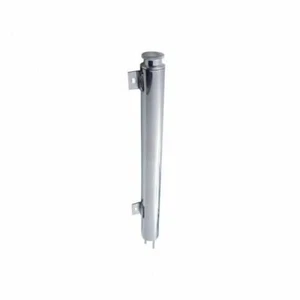 CLOSEOUT 13" Universal Polished Stainless Steel Radiator Overflow Tank - Bild 1 von 1