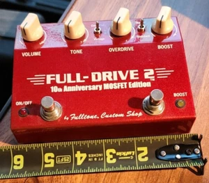 Fulltone FULL-DRIVE 2 10º Aniversario Edición MOSFET Efecto Guitarra Overdrive - Imagen 1 de 10