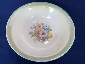 Cuenco redondo floral vintage Edwin Knowles China floral 9 1/4" - Imagen 1 de 8