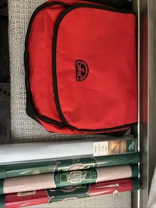 DMC Project Bag With Accessories And Assorted 14 Count Aida Fabrics - Picture 1 of 4