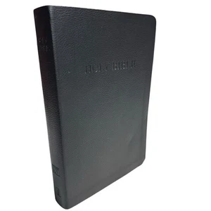 2010 Holy Bible - Black Leather - KJV - Thomas Nelson - Foto 1 di 4