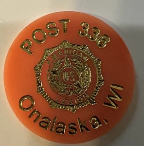 Legion Post # 336 Onalaska Wisconsin, gut für einen Anruf Marke - Bild 1 von 4