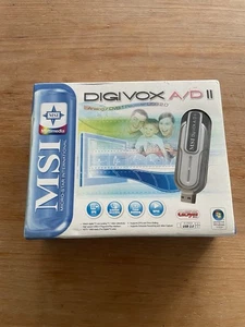 Récepteur analogique/DVB-T MSI DigiVox A/D USB 2.0 - Photo 1/6