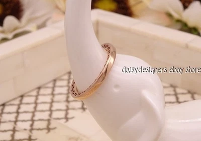 全新 Pandora 经典心形玫瑰堆叠戒指 186237 52 6 已停产 — 第 1/4 张图片