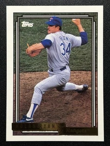 1992 Topps Gold #1 Nolan Ryan Texas Rangers Houston Astros - Picture 1 of 2