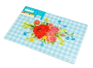 Pioneer Frau 12"x18" Hartglas Süße Rose Blumen Schneidebrett NEU - Bild 1 von 1