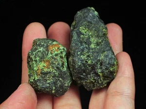 263Ct Hardness Enhanced Lime Green Turquoise Rough MYGQ1414 - Picture 1 of 3