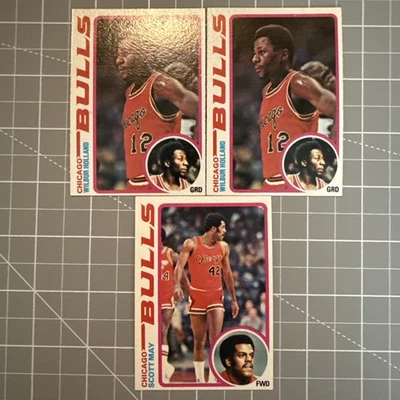 1978-79 NBA Topps Basketball | 2 Wilbur Holland #4 + Scott May | Chicago Bulls - Image 1 of 4