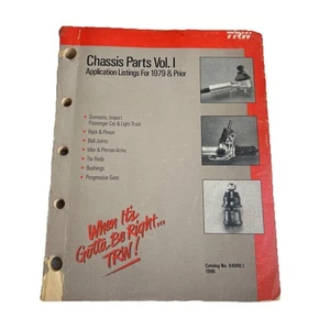 1990 TRW Chassis Parts Volume I and II X4000-1 X-4000-2 - Picture 1 of 8