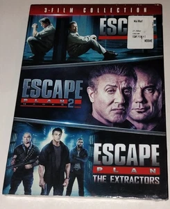 Escape Plan: 3-Film Collection (DVD) Brand New - Bild 1 von 2
