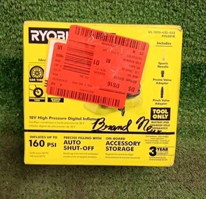 Ryobi 18V ONE+ DUAL FUNCTION DIGITAL Inflator/Deflator PCL001B Tool Only - NEW - Picture 1 of 3