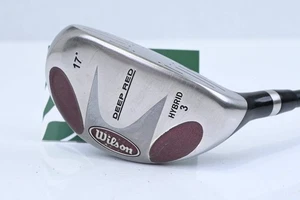 Wilson Deep Red #3 Hybrid / 17 Degree / Regular Flex Wilson Deep Red - Picture 1 of 8