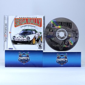 Sega Rally 2 Sega Rally Championship CIB W/ Manual - Tested - Sega Dreamcast