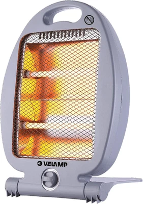 Stufa Elettrica Al Quarzo 800W. Grigio - Immagine 1 di 4